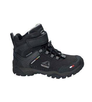 Черевики для хлопчика чорні Мембрана Softshell American Club WT 108/24 31