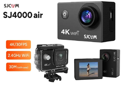 Екшн камера Sjcam SJ4000 AIR 4k 30fps Оригінал