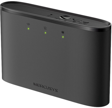 Router Mercusys MT110 4G LTE Wi-Fi 6 Black (6957939001254)