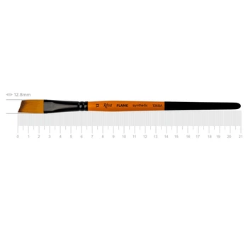 Кисть синтетика угловая № 12 Flame Rosa 1368A, 534570