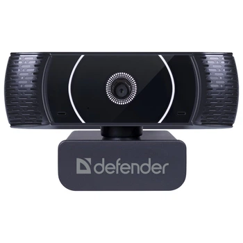 Веб-камера Defender G-lens 2590 QHD 2K 1440p, 3.7МП черная