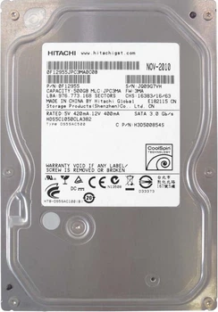 Жорсткий диск Hitachi 500GB 5700rpm 8MB HDS5C1050CLA382 3.5 SATA II (б/в)