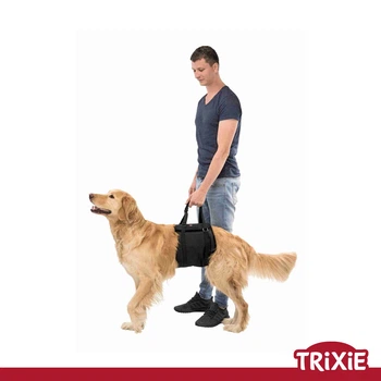 Підтримуючі ходунки Trixie 19402 для собак,L: 65-80см,чорний (TX-19402) 4053032407428