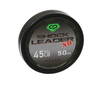 Шок-лидер Carp Pro Diamond Shock Leader Х8 Camo 50м 45lb (CP45-8-50)