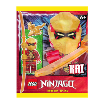 Конструктор Lego Фигурка Dragons Rising Season 3 Kai Paper Bag Ninjago 892507 njo0925