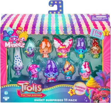 Ігровий набір DreamWorks Trolls Fun Fair Surprise Mineez – Солодкі Сюрпризи Тролі Мініза (24333)