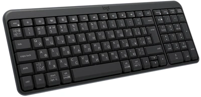 Клавиатура беспроводная Logitech K250 Bluetooth/Wireless UA Graphite (920-013822)