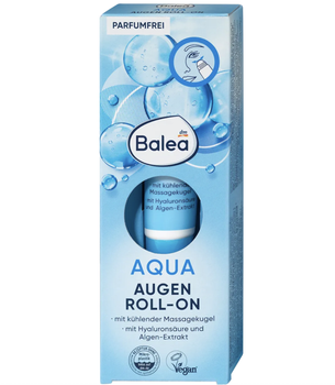 Роликовый гель для кожи вокруг глаз Balea Aqua Augen Roll-On, 15 мл