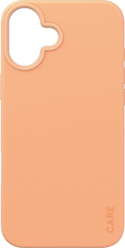 Etui plecki Panzer Glass CARE Fashionable Case MagSafe do Apple iPhone 16 Plus Peachy (5715685004575)
