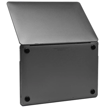 Чохол-накладка Carbon Shell для Apple MacBook Pro 14.2" (A2442/A2779/A2918/A2992/A3112/A3185/A3401) Чорний