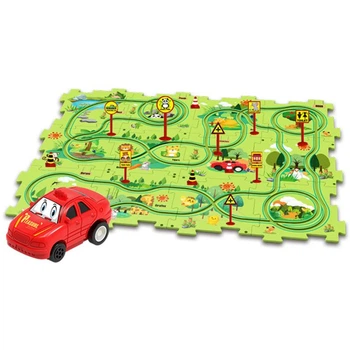 Розвиваюча іграшка-пазл SHT 1103B Forest Park (25pcs) Green (79957)