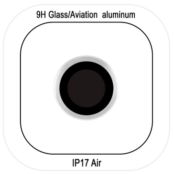 Захисне скло Metal Classic на камеру (у упак.) для Apple iPhone 17 Air (6.6") aa