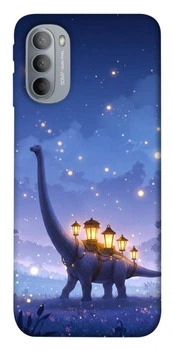 TPU чохол Demsky Lanterns dino для Motorola Moto G31