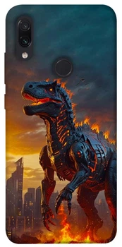 TPU чехол Demsky Fire dino для Xiaomi Redmi Note 7 / Note 7 Pro / Note 7s