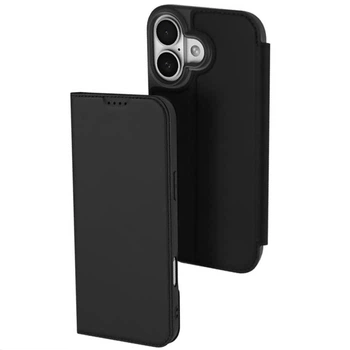 Чохол-книжка Dux Ducis з кишенею для візиток для Apple iPhone 17 (6.3") Чорний - 00000080524_3