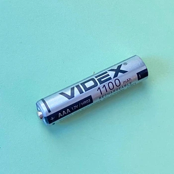 Акумулятор VIDEX ААА 1100 мАч (NiMH), ціна за 1 шт