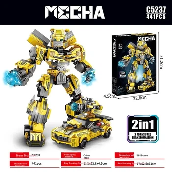 Конструктор mecha Трансформер Бамблбі, 2 в 1