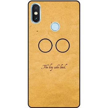 Силиконовый бампер чехол Candy для Xiaomi Redmi Note 5 с рисунком Гарри Поттер Harry Potter Очки