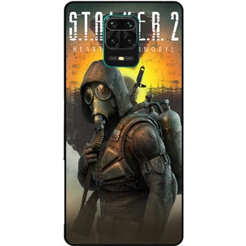 Силиконовый чехол бампер Candy для Xiaomi Redmi Note 9 Pro с картинкой Stalker Сталкер