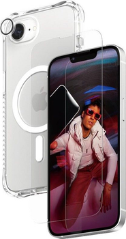 Etui plecki Panzer Glass CARE Fashion 3-in-1 Bundle do Apple iPhone 16e Transparent (5715685021121)