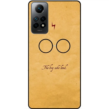 Силиконовый бампер чехол Candy для Xiaomi Mi 10T с рисунком Гарри Поттер Harry Potter Очки