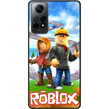 Силиконовый чехол Candy для Xiaomi Redmi Note 11 с картинкой Roblox Роблокс