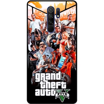 Чехол силиконовый бампер Candy для Xiaomi Redmi 9 с рисунком GTA ГТА