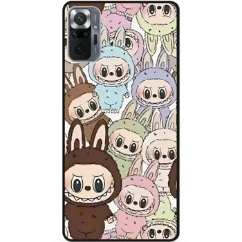 Чехол силиконовый бампер Candy для Xiaomi Redmi Note 10 Pro с картинкой Labubu Лабубу