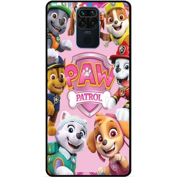 Чехол силиконовый Candy для Xiaomi Redmi Note 9 с картинкой Щенячий патруль