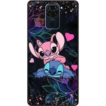 Силиконовый чехол бампер Candy для Xiaomi Redmi Note 9 с рисунком Стич Stitch