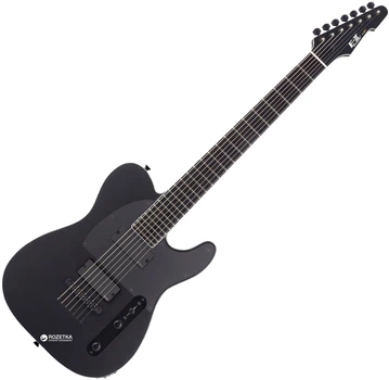 Электрогитара ESP E-II T-B7 Baritone Black Satin (TB7 BKS)