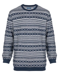 Светр чоловічий Tom Tailor трикотажний темно-синій, розмір 3XL (TT001131-44)