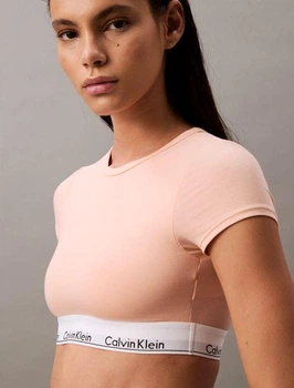 Жіночий топ Calvin Klein (7312439123237) t-shirt-bralette S помаранчевий