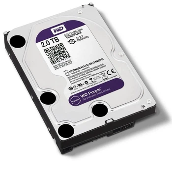 HDD Жесткий диск Western Digital 2TB для видеонаблюдения (hdd-WD20PURX-2tb)