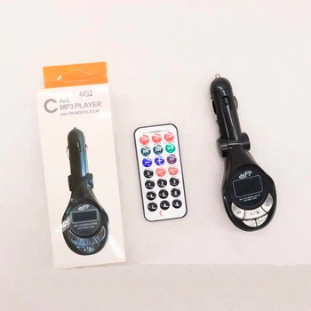 Автомобильный FM трансмиттер P01D BOX с AUX выходом универсальный для авто 4432