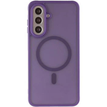 Чохол-накладка TPU Bloom з MagSafe для Samsung Galaxy A26 5G стильний та міцний захист Purple