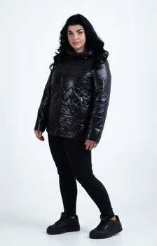 Демісезонна куртка Lady Prestige П92 48 чорна