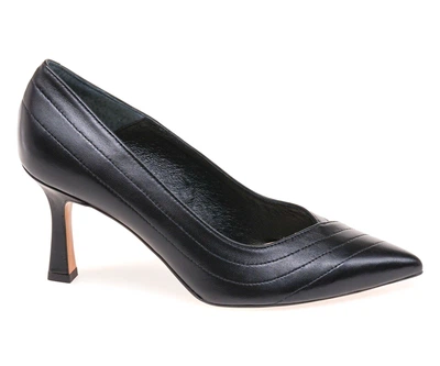 Туфлі човники жіночі Bravo Moda 0268/CZARNY SKORA 41 Чорний