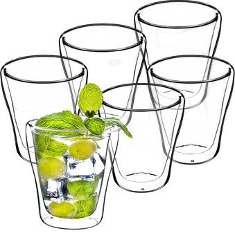 Zestaw szklanek Kadax Haga 250 ml 6 szt (5903699407349)