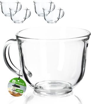 Zestaw kubków Kadax Savio 480 ml 4 szt (5903699472002)