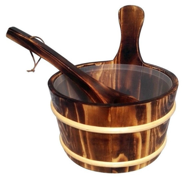 Wiadro SAUNA BUCKET WITH LADLE (4 L) (4772013000402)