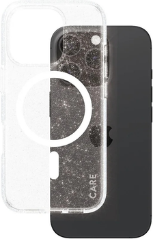 Панель CARE by PanzerGlass Flagship Case Urban Combat Star Lit w. White MagSafe для Apple iPhone 16 Pro (5715685004087)