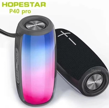 Портативная Беспроводная Bluetooth Колонка Hopestar P40Pro TWS 20Вт