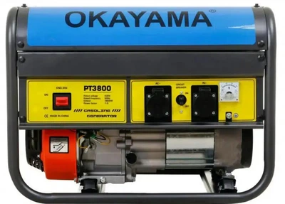 Генератор бензиновий OKAYAMA PT3800 3.8 кВт 1-фазний Ручний запуск