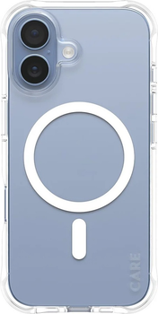 Панель CARE by PanzerGlass Fashionable Case Samba Transparent w. MagSafe для Apple iPhone 17 (CR22326)