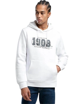 Худи мужское утепленное Lee Cooper Washington 251LCM241039.1101 L белое (8682272572496)