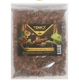 Кокосовий субстрат великі чіпси 2 л TerriX