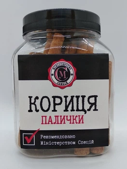 Кориця палички 100г Міністерство Спецій