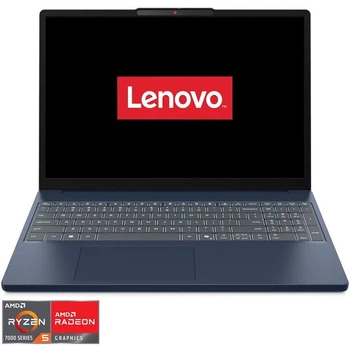Ноутбук Lenovo IdeaPad Slim 3 15ARP10, (83K700B0PB) 15.3'' WUXGA / AMD Ryzen 5 7535HS / RAM 16 ГБ / SSD 512 ГБ / Radeon 660M / Windows 11 / Синій