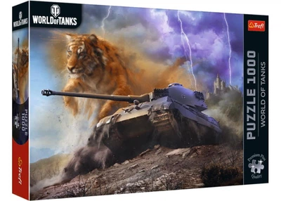 Пазл Trefl Тигр II, World of Tanks, 1000 ел. (12089)